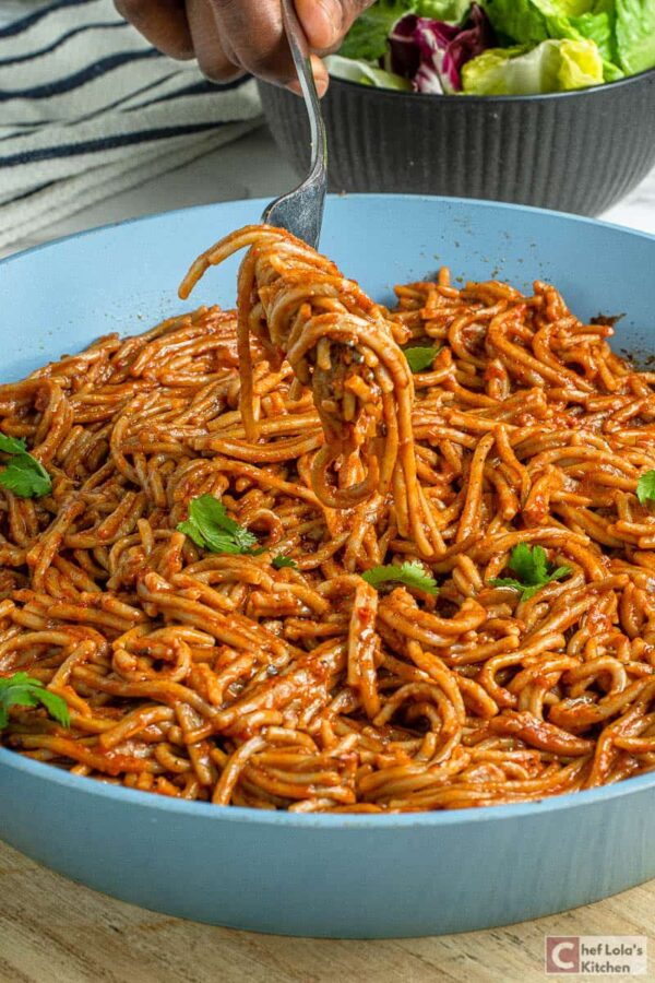 Creamy Jollof Pasta